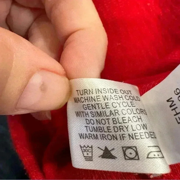 Orvis 1/4 zip men’s red cotton pullover size Large excellent condition - Picture 5 of 9